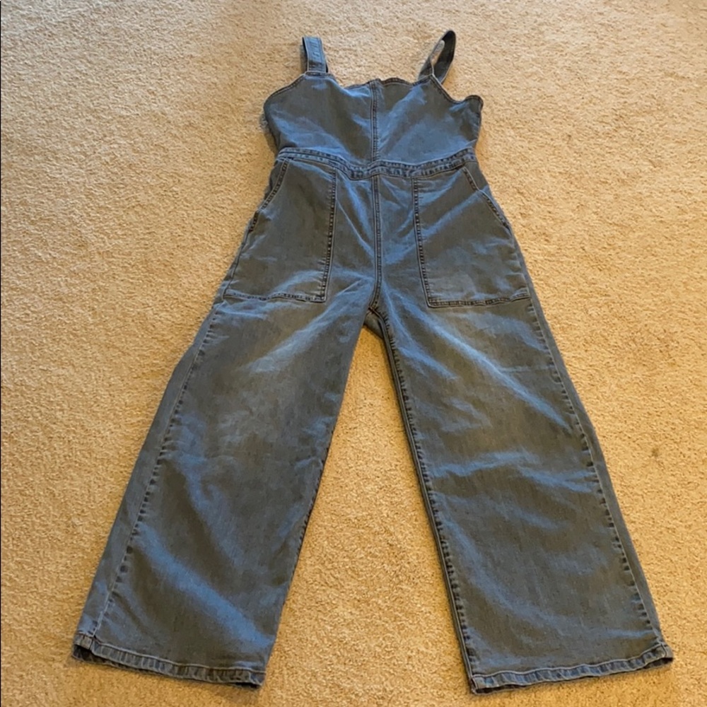 Billabong Ball In Denim Jumpsuit